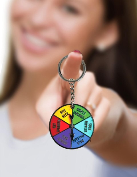 Super Fun Key Chain, Sex Spinner Super Fun Key Chain, Sex Spinner