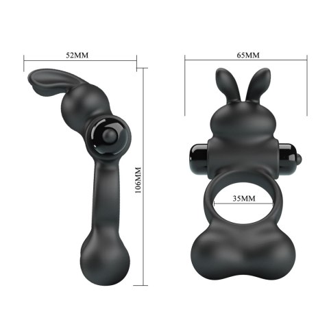 PRETTY LOVE - Vibrate Penis Ring YUSUF 10 functions