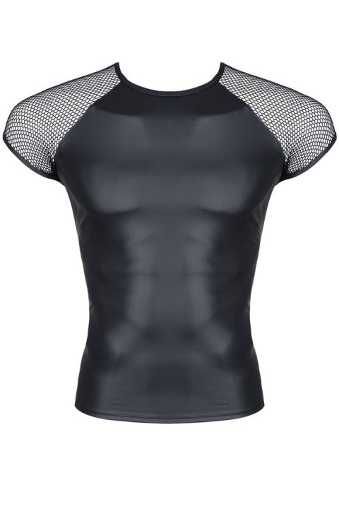 Męski t-shirt z wetlooka z rękawem z elastycznej siatki M