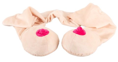 Scarf with two boobs