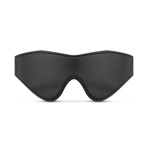 Bedroom Fantasies - Faux Leather Blindfold Black