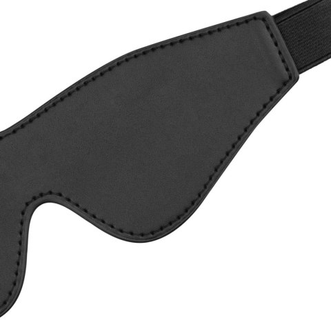 Bedroom Fantasies - Faux Leather Blindfold Black
