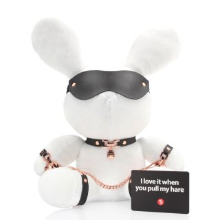 Rabbit Bondage - Velvet - Large - White