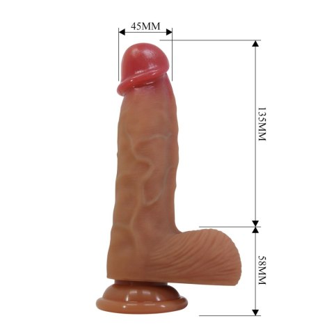 Pretty Love Dwell 7.6" Super Soft Liquid Silicone Dildo