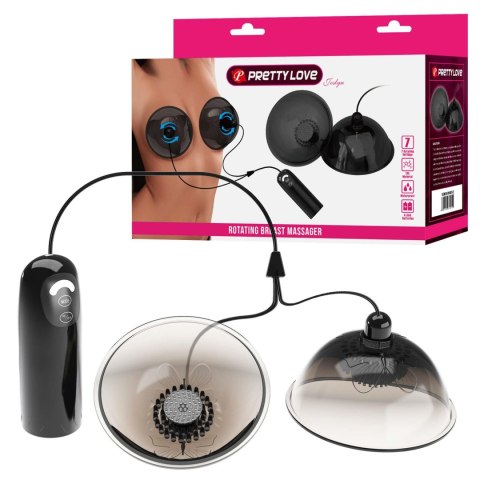 Pretty Love Joslyn Rotating Breast Massager - Black