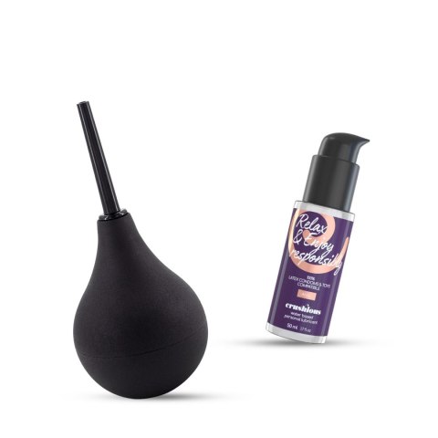 CRUSHIOUS DOUCHE & GO ANAL DOUCHE 90ML WITH ANAL LUBRICANT 50ML