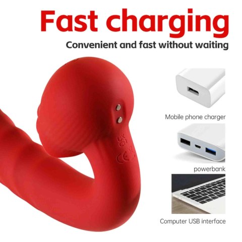 Rose Thrusting Vibrator