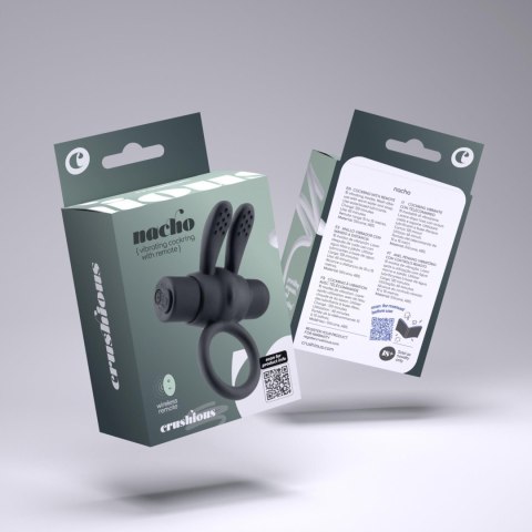 CRUSHIOUS NACHO VIBRATING COCKRING WITH REMOTE CONTROL