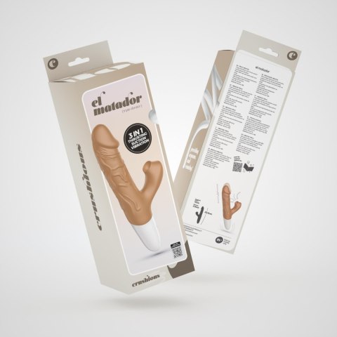 CRUSHIOUS THRUSTING REALISTIC VIBRATOR EL MATADOR
