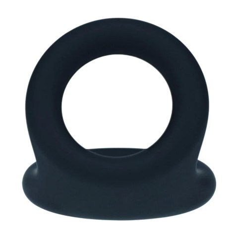 Double O Silicone Cockring - M - Black
