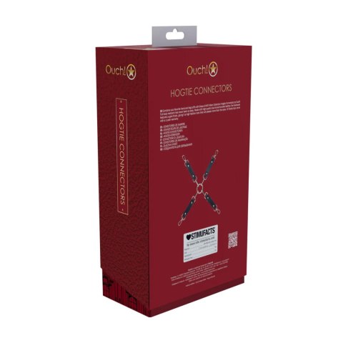 Milan Collection - Hogtie Connectors - Black/Red