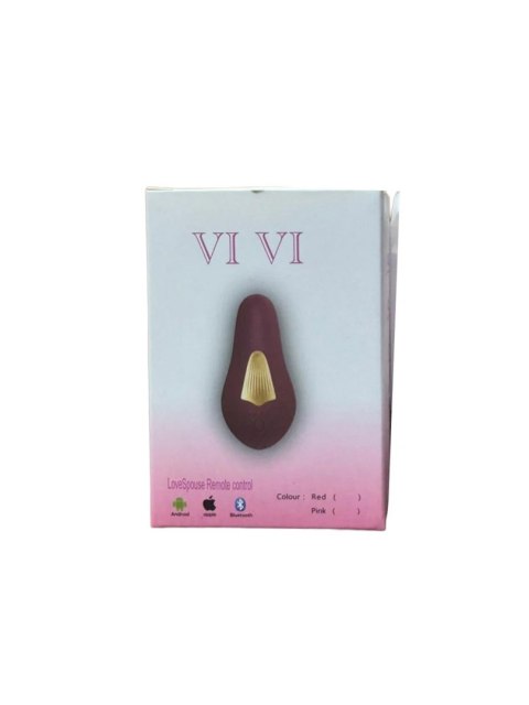 Power Escorts - VIVI - App Remote Panty Vibe - Red