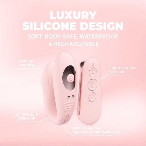 Charme - Remote Control Dual Motor Vibe - Pink