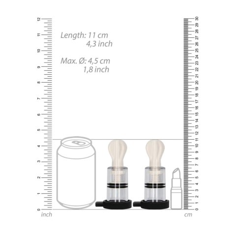 E-Stimulation Bi-Polar Nipple Suckers