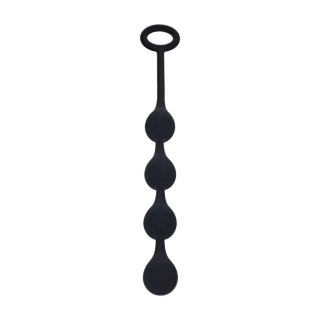 Waterdrop Silicone Anal Balls - S - 20mm - Black