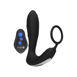 E-stim Vibrating Butt Plug Cockring