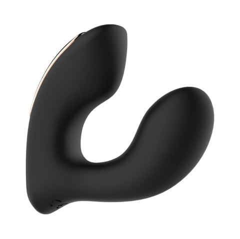 Rosy Gold - Wearable Vibrator with Luxury Charging Case - Black