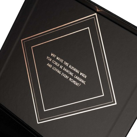 Rosy Gold - Wearable Vibrator with Luxury Charging Case - Black