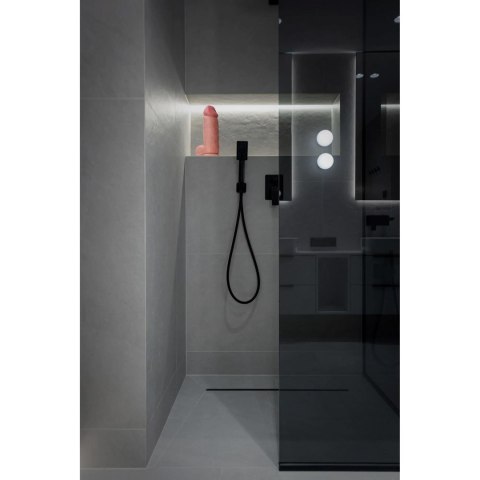 Extra Thick Straight with Balls 20,3 cm - Flesh