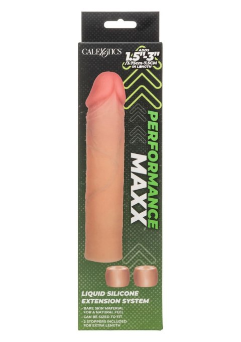 Silicone Penis Extension System 20.25cm Skin