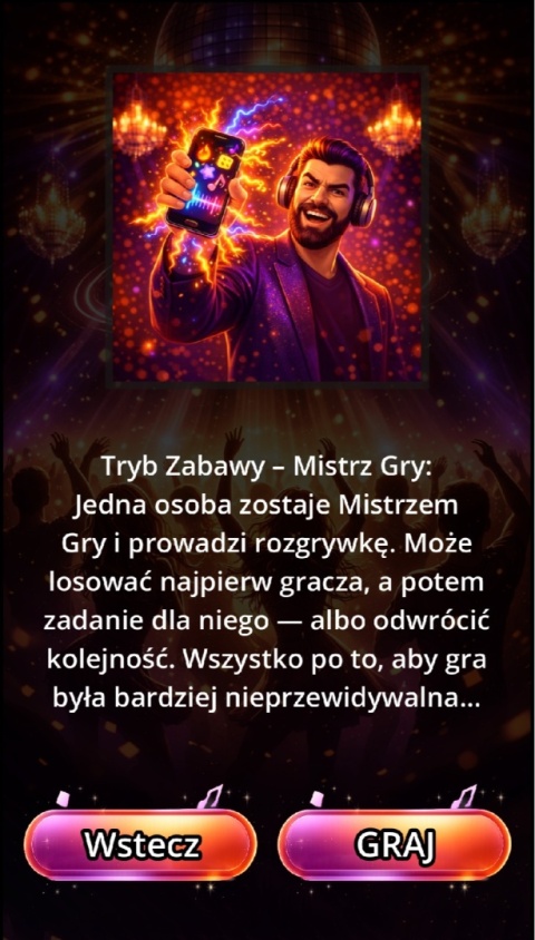 Shake Me mobilna gra towarzyska Android