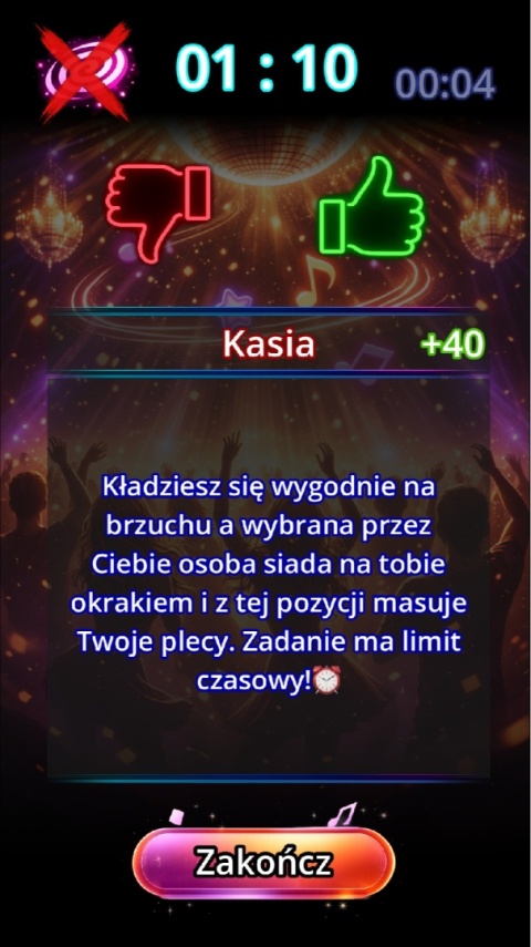 Shake Me mobilna gra towarzyska Android