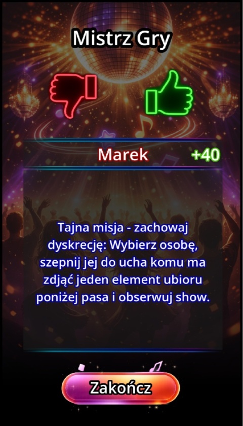 Shake Me mobilna gra towarzyska Android