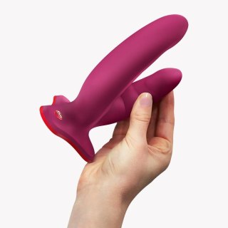 Podwójne dildo Fun Factory - Ryde wine red