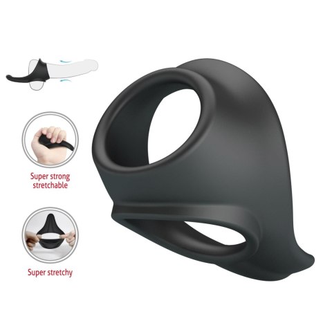 Crazy Bull Zadok Silicone Cock & Ball Ring