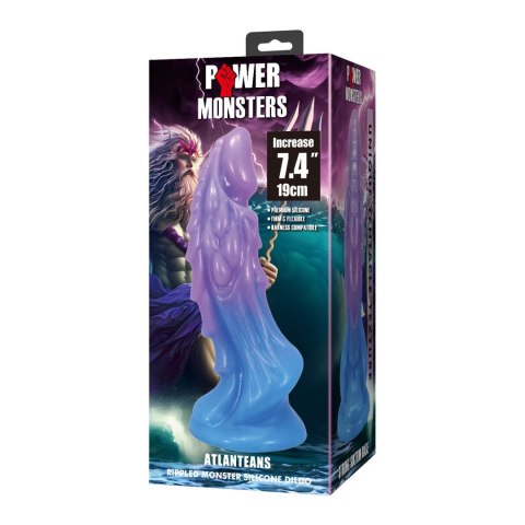 Power Monsters Atlanteans - 19 cm Silicone Monster Dildo