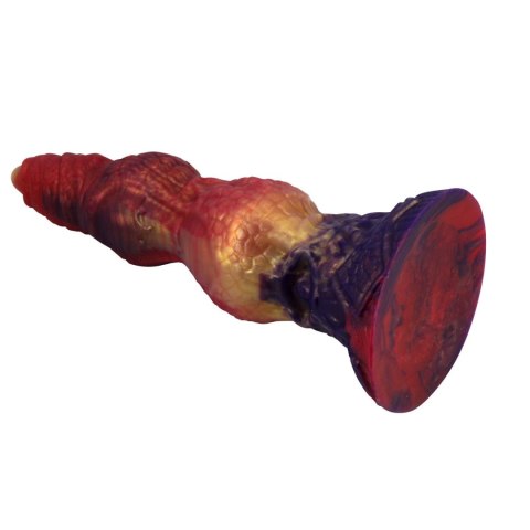 Power Monsters Savage Beastlord - 24 cm Rippled Monster Silicone Dildo