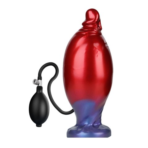 Power Monsters Shadow Behemoth - 22 cm Rippled Monster Silicone Dildo
