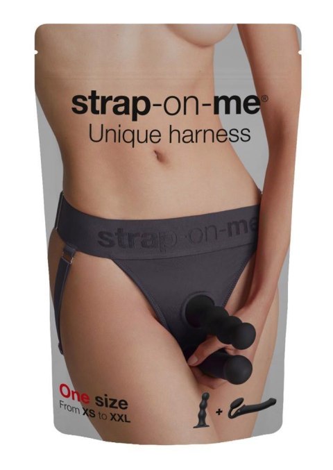 Harness Lingerie One Size Grey