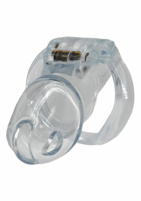 Clear Control Cock Cage Long