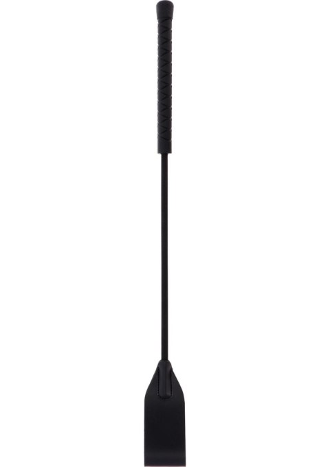 Crop Flapper Whip Black