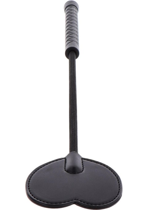 Crop Whip Heart Black