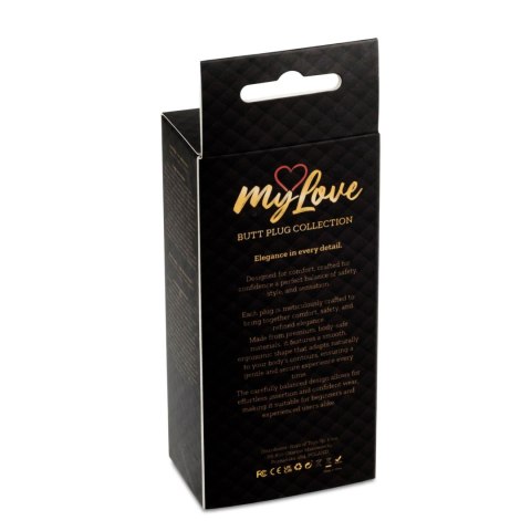 MyLove Toys - Jewellery Silver PLUG- Pink