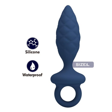 MR. PLAY Butt Plug with Loop - Size L