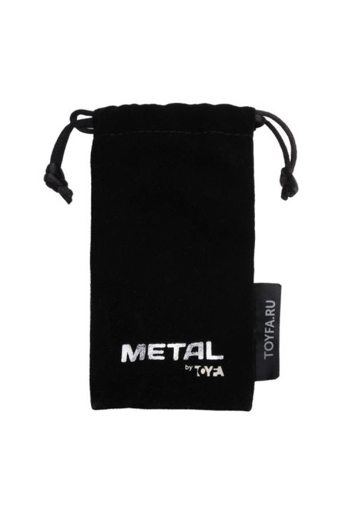 Urethral plug TOYFA Metal, with gem, average, silver