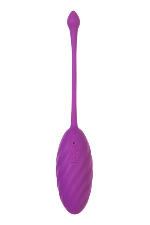 Vibrating egg A-Toys Purr, silicone, purple, 18 cm