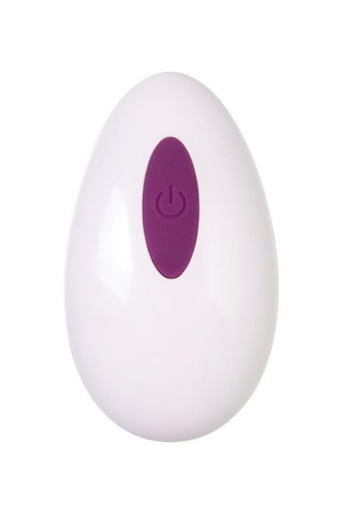 Vibrating egg A-Toys Purr, silicone, purple, 18 cm