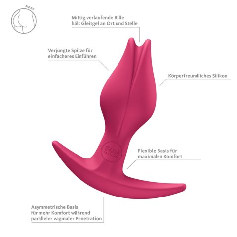 Bootie Fem - Raspberry