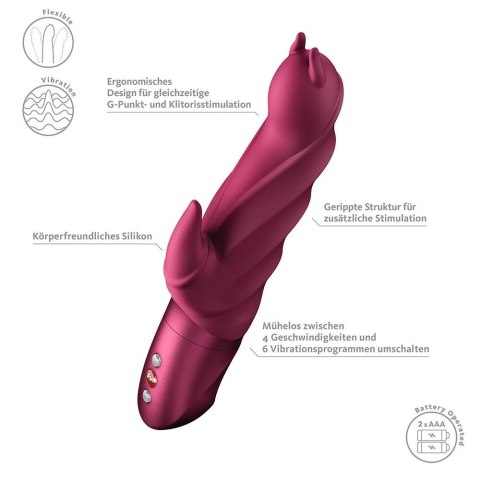 Wibrator Darling Devil - Wine Red