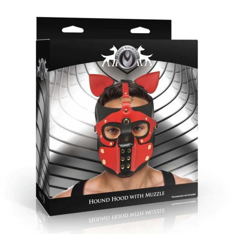Hound Hood with Muzzle - Black
