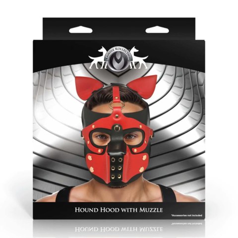 Hound Hood with Muzzle - Black