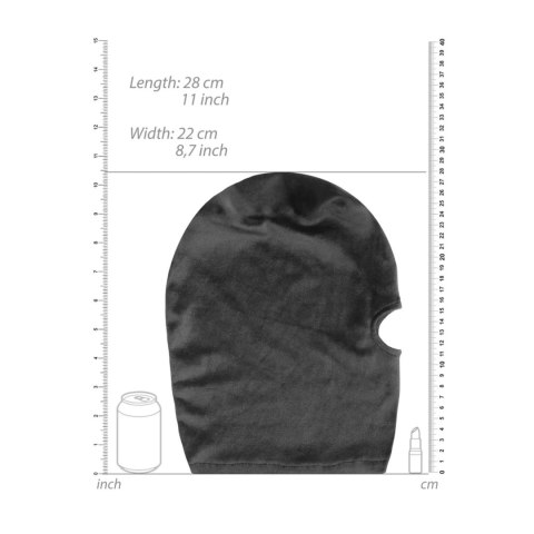 Mask with Mouth Opening