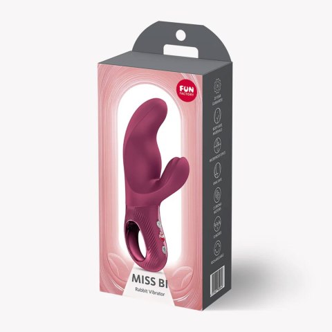 Wibrator Miss Bi - Wine Red