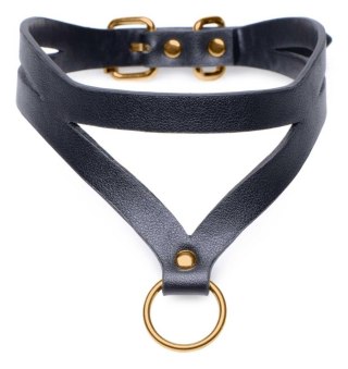 Master Series - Bondage Baddie Collar with O-Ring