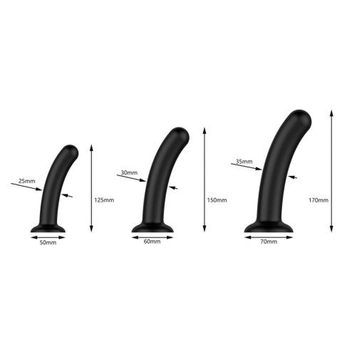 Nexus - Dilator Set Silicone Anal Dildos (S,M,L)