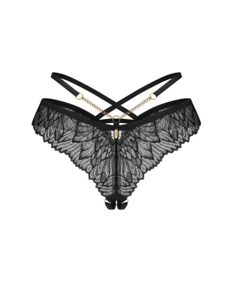 Matildea Black stringi otwarte 2XL/3XL